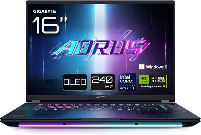 GIGABYTE AORUS Master 16 - Vista 1