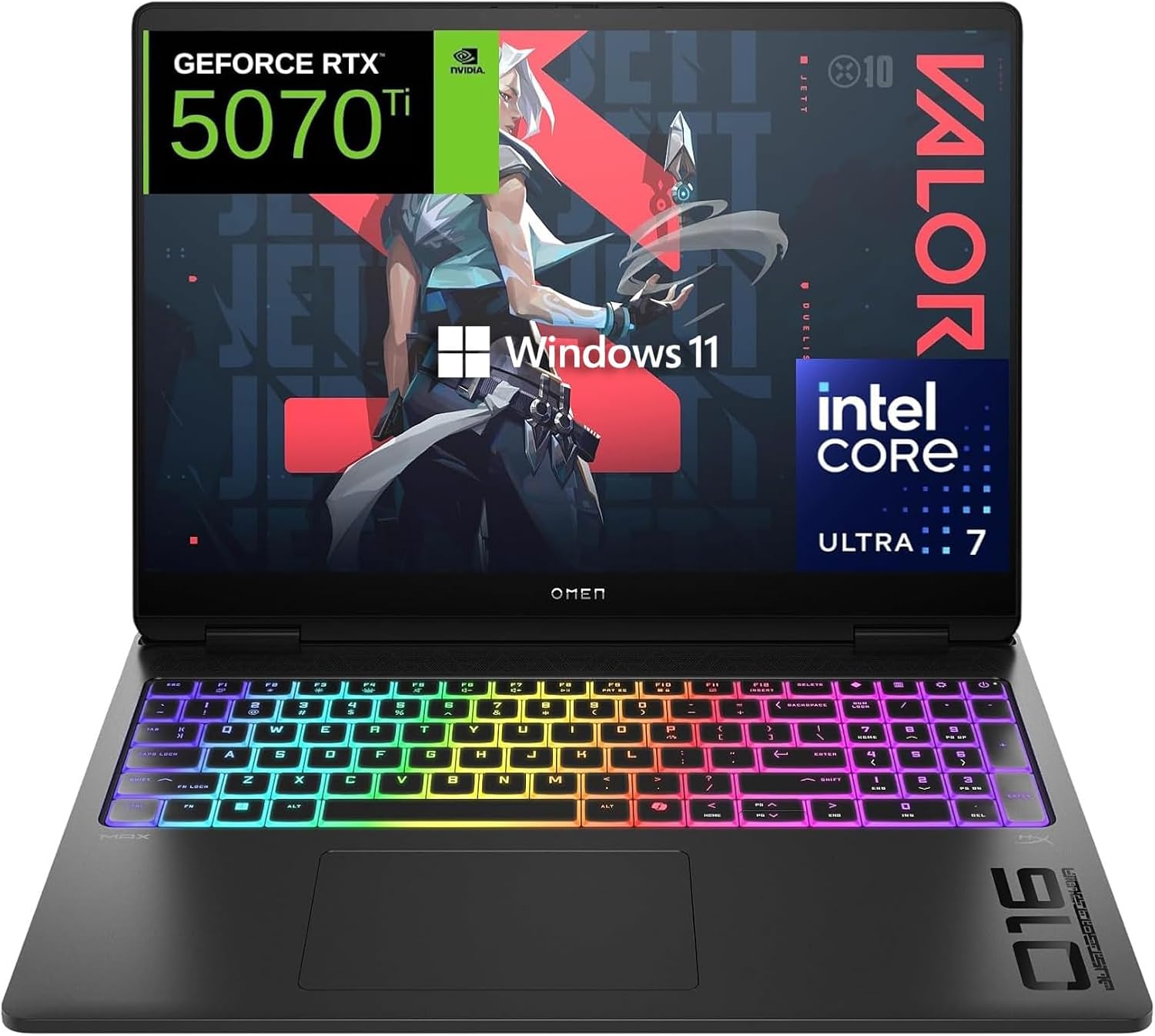HP OMEN MAX 16 - Vista frontal