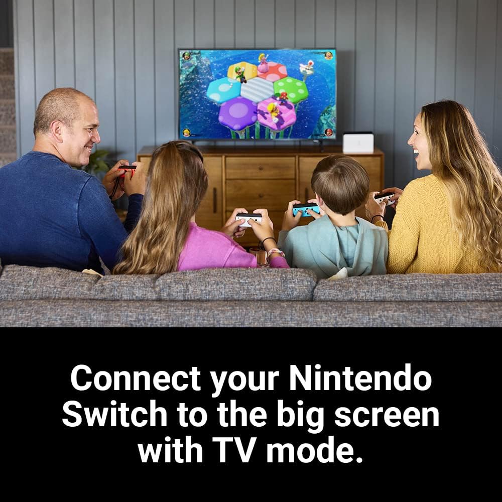 Nintendo Switch OLED Blanco - Base con Puerto LAN