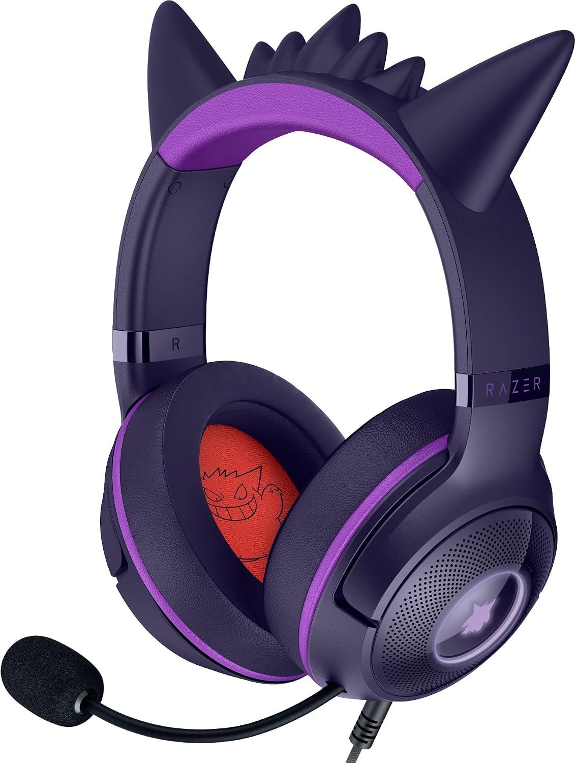 Razer Kraken Kitty V2 Gengar - Vista Frontal
