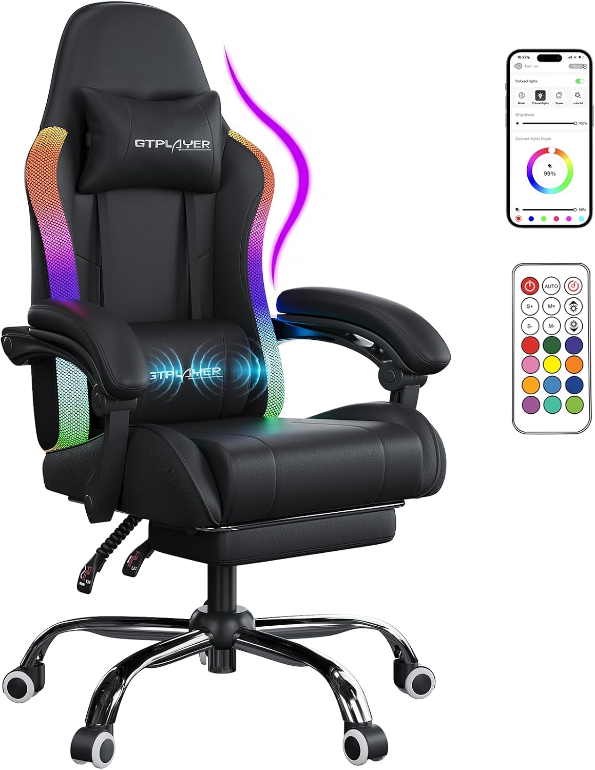 Silla GTPLAYER - Vista Completa